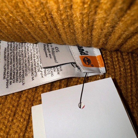 (2) NEW Timberland Beanie Tan/Army Green Knit Hat Caps NWT $68 - Picture 4 of 5